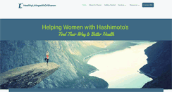 Desktop Screenshot of healthylivingwithdrsharon.com